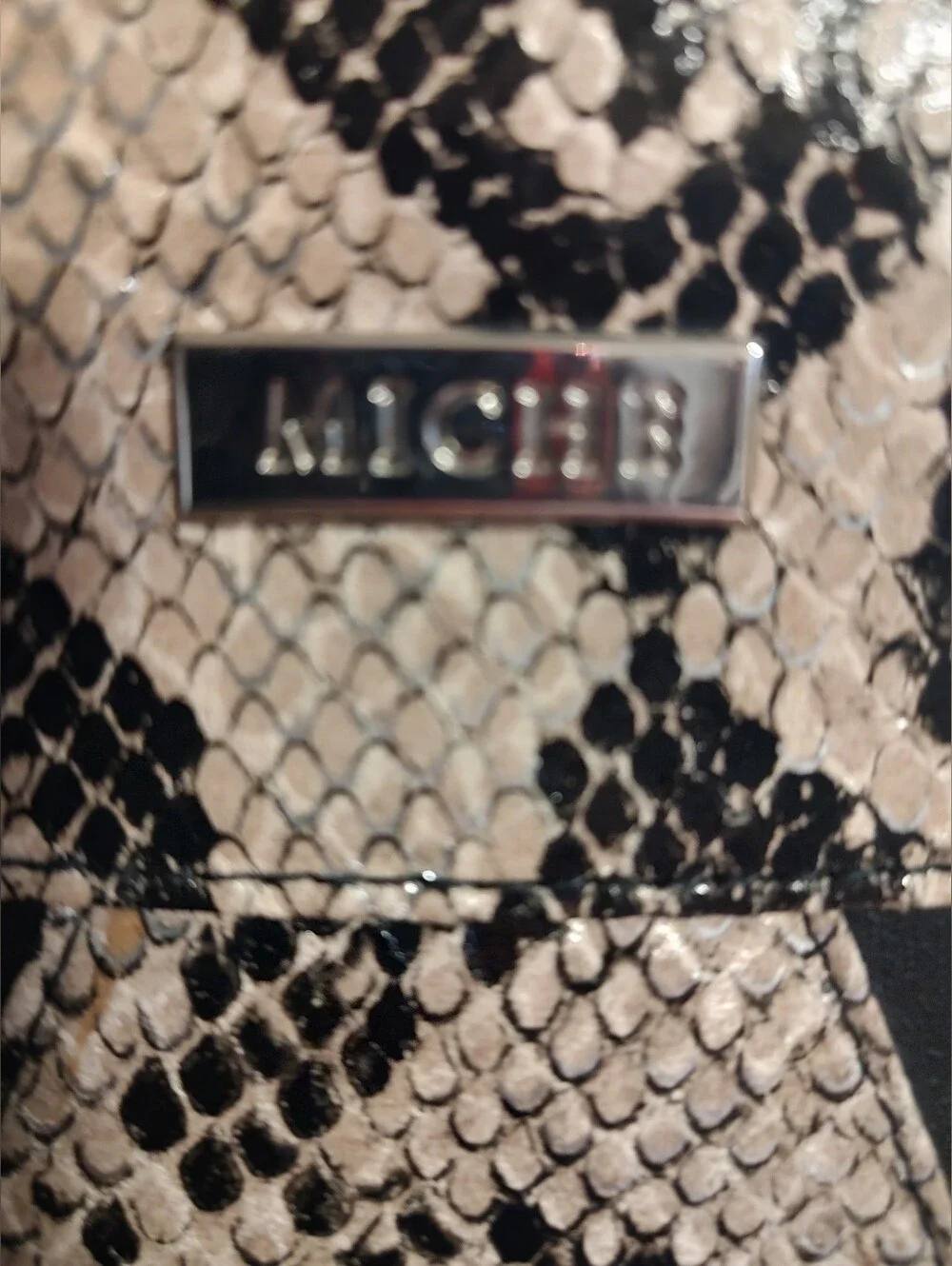 Miche tote featuring